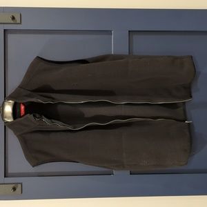 IZOD Men's Black Fleece Vest Small